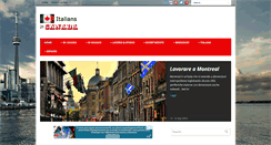 Desktop Screenshot of italiansincanada.com